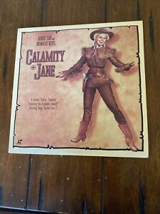Calamity Jane - Doris Day Howard Keel Allyn Ann McLerie Laserdisc 1981