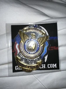Patch fantasma SHOT Show Las Vegas 2025 scudo flessibile distintivo toppa tattica - Foto 1 di 1