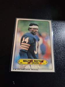 1983 TOPPS FOOTBALL STICKER SP #24 WALTER PAYTON CHICAGO BEARS HOF NRMT-MT!!! - Picture 1 of 2