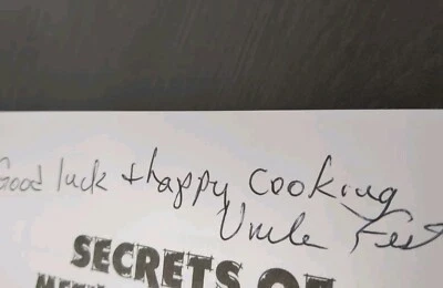 Signed Steve Preisler Uncle Fester Book Like New Condition See Photos For Detail - Image 1 of 3