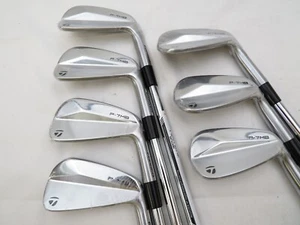 New RH TaylorMade P-7MB Forged Iron Set 4-PW KBS Tour Stiff Steel Shafts S - Picture 1 of 6