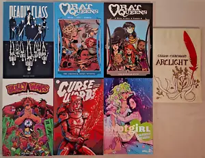 Image 7 Graphic Novel Lot - Rat Queens, Curse Words, Bully War Shotgirl Arclight - Picture 1 of 5