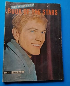 BOOK OF THE STARS,No.3,Adam Faith.UK old Magazine,Film/TV & Singers portraits+++ - Bild 1 von 5