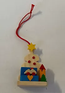 Old Christmas tree pendant tree pendant toy Graupner Ore Mountains 5651/21 - Picture 1 of 2