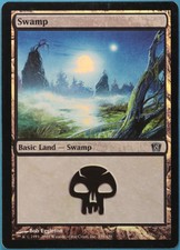 Swamp (339) FOIL 8th Edition PLD Basic Land MAGIC MTG CARD (ID# 246300) ABUGames