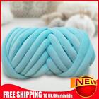 Chunky Yarn DIY Slipper Bag Spinning Yarn Thread Anti-pilling for Woven (Blue)