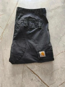 Cargo Pants Carhartt Nero 28x34 - Foto 1 di 11