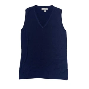 Chaleco Faconnable Talla XS Azul Informal Negocios Cuello en V Para Hombre Pullover Regular  - Imagen 1 de 6