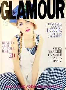 GLAMOUR Magazine Italia June 1994 LAETITIA CASTA Brandi Quinones ROZMARIN - Picture 1 of 5