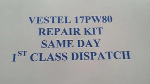 Vestel 17pw80 power supply REPAIR KIT , Sharp ,Toshiba , Hitachi , Digihome ECT