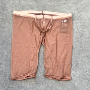 N2N Bodywear Hombres Color Moca Malla Transparente Motociclista de Hielo Jammer Pantalones Cortos Talla L - Imagen 1 de 6