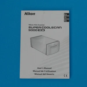 Nikon Super Coolscan 9000 ED, User Manual. - Afbeelding 1 van 1