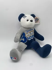 New York Yankees 14 Zoll 3-Torf World Series Champions Bohnenbär Plüsch - Bild 1 von 3
