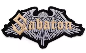 Sabaton Sew-on Patch | Bundesadler Swedish Heavy Power Metal Music Band Logo - Picture 1 of 1
