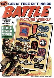 BATTLE / BATTLE ACTION  COMIC (1975 - 1981) ON DVD ROM