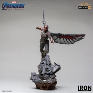 Figura Modelo Pintada 1/10 de Iron Studios Avengers Endgame Falcon Nuevo Juguete en Stock - Imagen 1 de 12