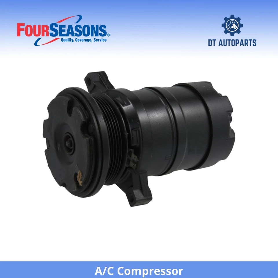 Compresor de aire acondicionado 4 estaciones para Cadillac DeVille 1992-1993 Foto 1 de 4