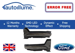 Espejo indicador de luz humo LED dinámico secuencial Ford Focus Mk4 ZS ST RS - Imagen 1 de 10