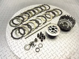 2007 07-08 Ducati Monster 695 Clutch Basket Inner Outer Plates Friction OEM Lot - Picture 1 of 12