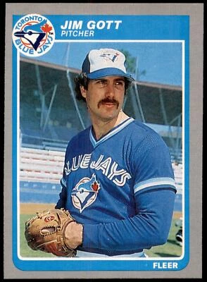 Jim Gott #105 1985 Fleer - Image 1 of 2