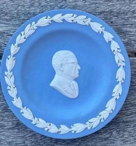 Wedgewood Blue Jasperware Teller VINTAGE - Bild 1 von 4