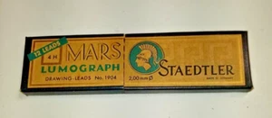 Vintage Mars, Lumograph Staedtler Drawing Leads #1904, 4H 2,00 mm - Picture 1 of 5