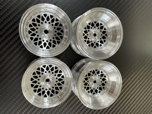 vintage kyosho tomahawk assault turbo scorpion alloy wheels set Atype 2.2" bbs - Picture 1 of 3