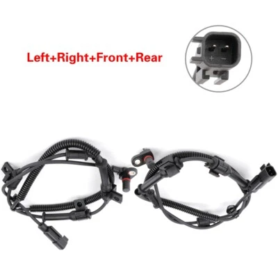 Front Rear Left Right ABS Wheel Speed Sensor For 11-12 Ford F-550 Super Duty - Image 1 of 4