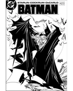 Batman #423 Spectral Comics B&W Trade Dress Variant - Picture 1 of 1