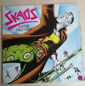 Skaos – Catch This Beat 1990 Germany LP White Label - Imagen 1 de 5