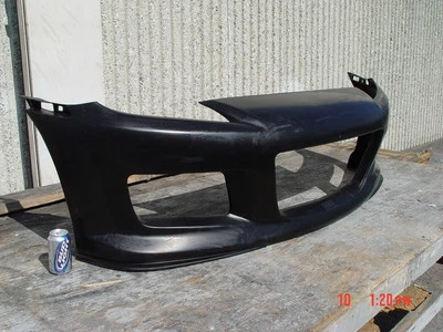 Mazda RX 8 Speed style Urethane Front Bumper Body Kit Free Mesh Grills - Image 1 of 4