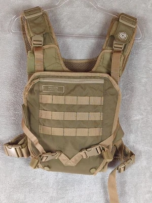 Mission Critical Tactical Baby Carrier Padded Mesh Green 10410C - Image 1 of 4