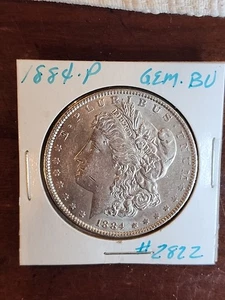 1884 P Morgan Silber Dollar ■ UNC-BU ■ #2822 - Bild 1 von 4