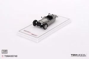 TSM Modelo TSM430749 1/43 Morgan Super 3 Plata Rodio Modelo Coche 1:43 Nuevo - Imagen 1 de 8