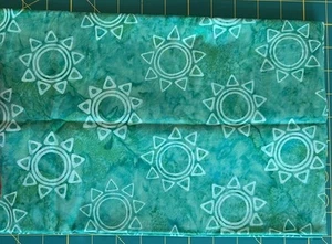Moda HOMETOWN GIRL Batiks by Pat Sloan - 2 Yards Green - Picture 1 of 1