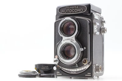 [Exc+5] Minolta AUTOCORD RA 6x6 TLR Film Camera Rokkor 75mm f3.5 From JAPAN - Image 1 of 4