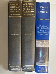 1926, 1971 Biographies of US Presidents Lot, Lincoln & Roosevelt - Picture 1 of 24