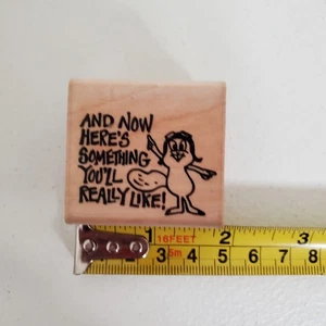 P.A.T Ward Rubberstampede Something you'll like 670-C Rubber stamp - Picture 1 of 3
