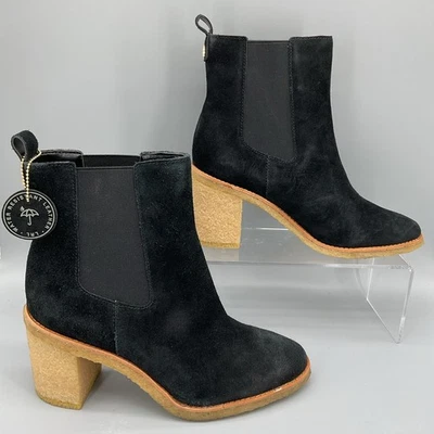 NUEVAS Botas Chelsea Lauren Ralph Lauren Mujer Marianna Negras Talla 10B Foto 1 de 4