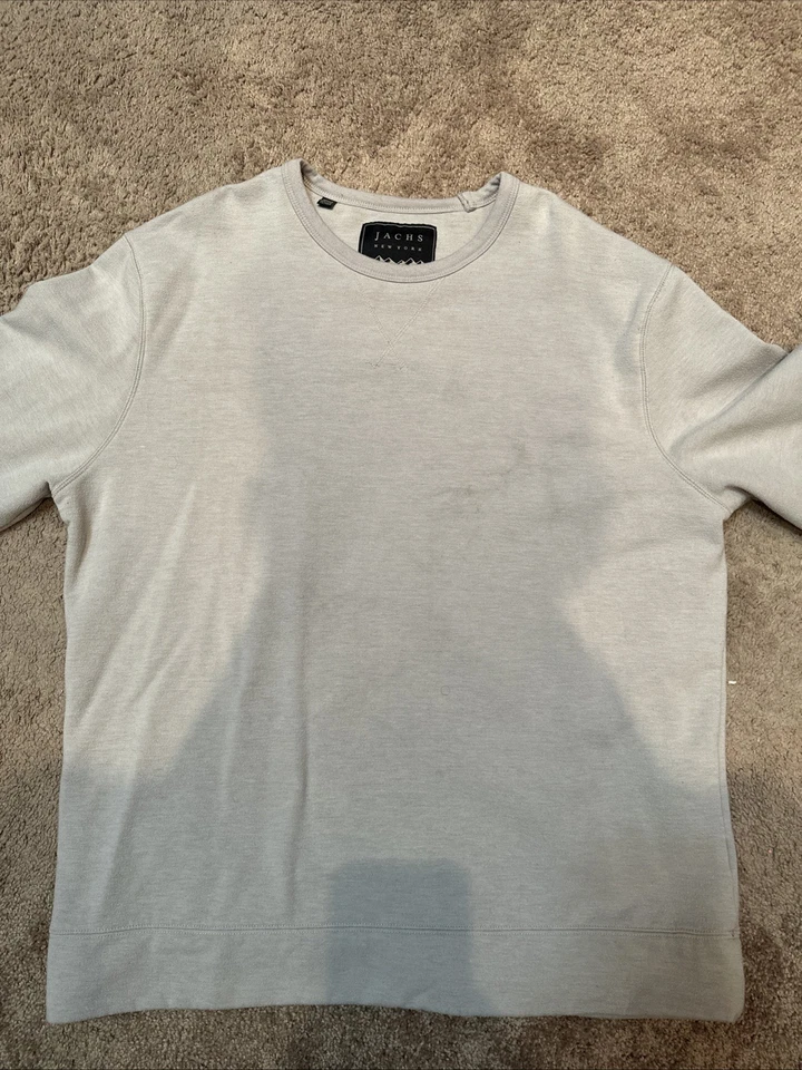 Jachs New York Men Beige Over Shirt Sweater Size XL - Image 1 of 4