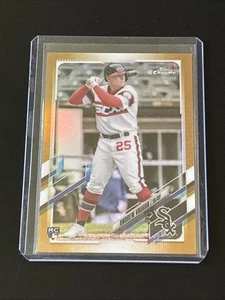 2021 Topps Chrome Update Andrew Vaughn RC #USC72 Gold Refractor /50 - Bild 1 von 2