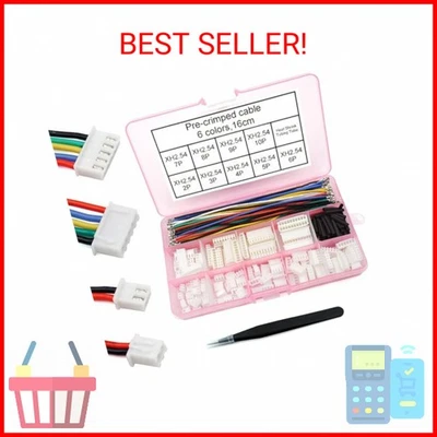 Kit de conectores XH 2,54 mm con cable preengarzado 2/3/4/5/6/7/8/9/10 pines Housi Foto 1 de 2