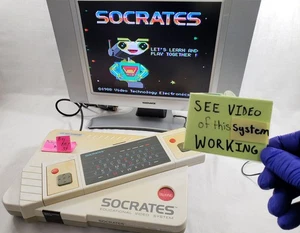 Socrates Eductional Video System VTech WORKS Tested SEE VIDEO Talking Cartridge - Picture 1 of 9