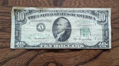Ten Dollar 1950 A Federal Reserve Note $10 - Image 1 of 2