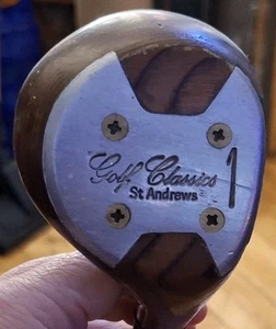 Golf Classics St Andrews 1 Wood, Driver, R/H, Men's, R Flex, Graphite Shaft VGC. - Picture 1 of 23