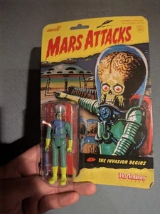 Mars Attacks Alien Action Figure. Re-action. - Picture 1 of 2