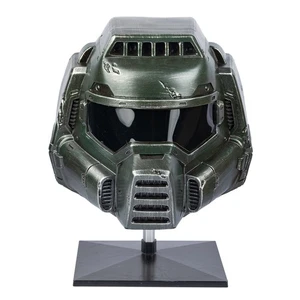 Classic Doom Guy Helmet Cosplay Props Masks Game Resin Replica Adult Halloween - Picture 1 of 5