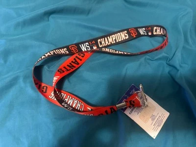 San Francisco Giants 2014 World Series Champions Lanyard Licensed MLB 19” - Image 1 of 3