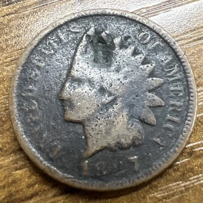 1887 Indian Head Penny Cent. Actual Coin. Shop Here For Your Indian Head Needs - Image 1 of 3