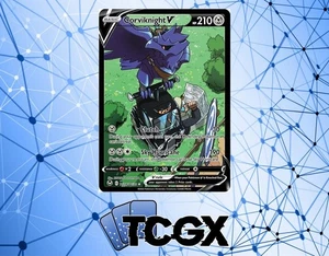 Pokemon - Corviknight V - TG18/TG30 - Silver Tempest Trainer Gallery - Holo casi nuevo - Imagen 1 de 1